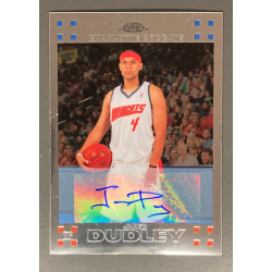JARED DUDLEY 2007-08 Topps Chrome Rookie Autograph 360/539