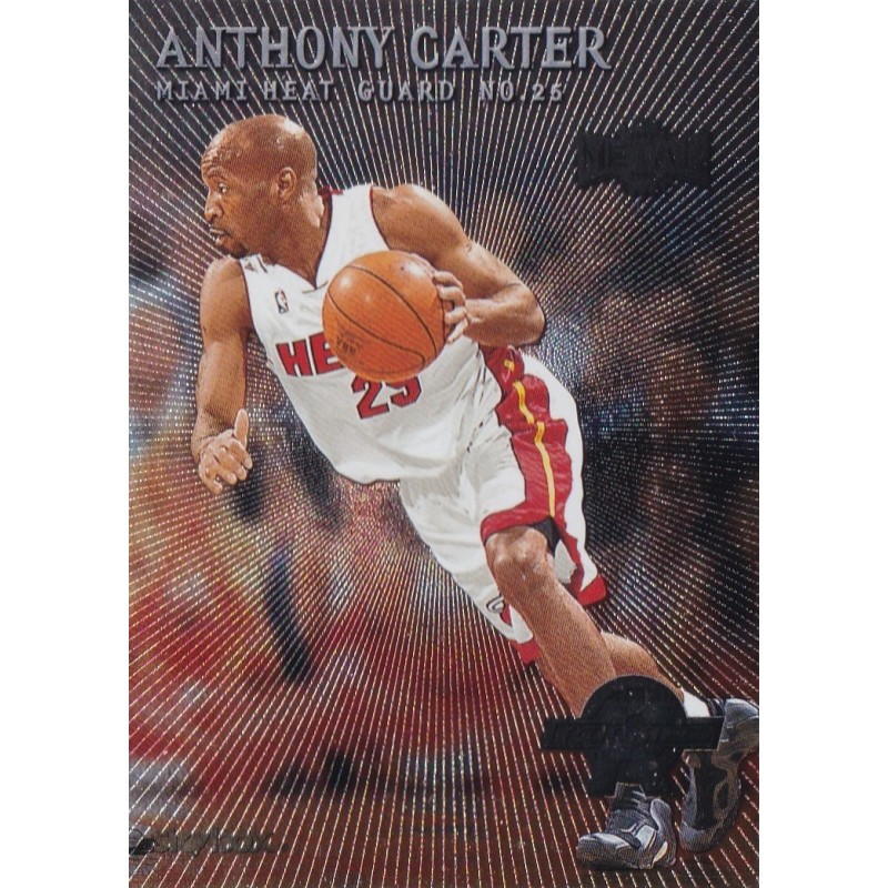 ANTHONY CARTER 1999-00 SKYBOX METAL