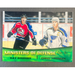 BOURQUE / PRONGER 2000-01 O-Pee-Chee ministers of defense - TC6