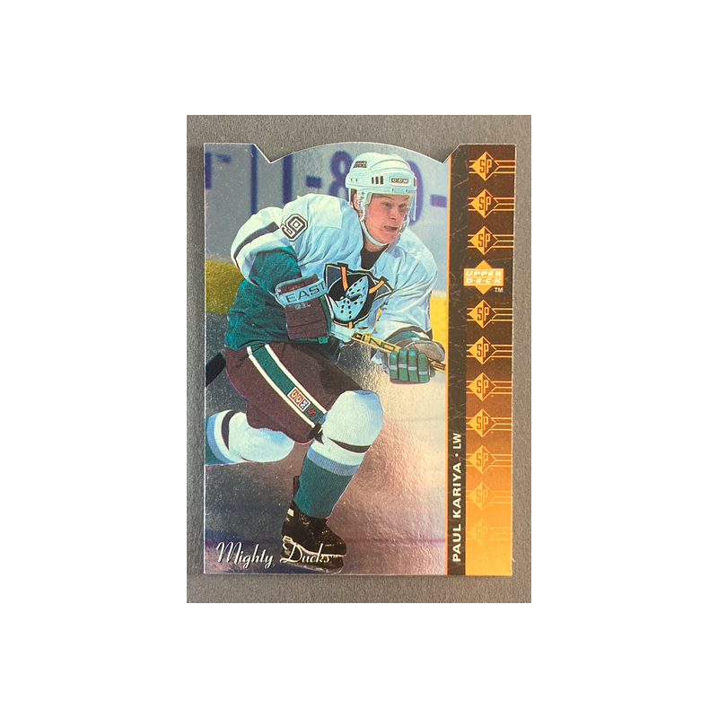 PAUL KARIYA 1994-95 Upper Deck SP Inserts Die Cuts - SP91