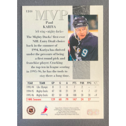 PAUL KARIYA 1996-97 Collector's Choice MVP - UD10