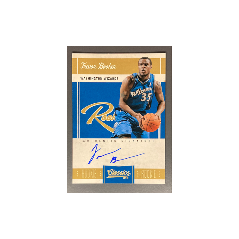 TREVOR BOOKER 2010-11 PANINI Classics rookie autograph 698/699