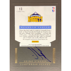 KENNETH FARIED 2012-13 Elite Series Rookie Inscriptions Rookie Autograph