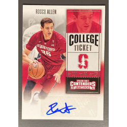 ROSCO ALLEN 2016-17 Panini Contenders Draft Picks autograph - 153