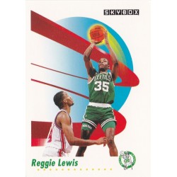 REGGIE LEWIS 1991-92 SKYBOX
