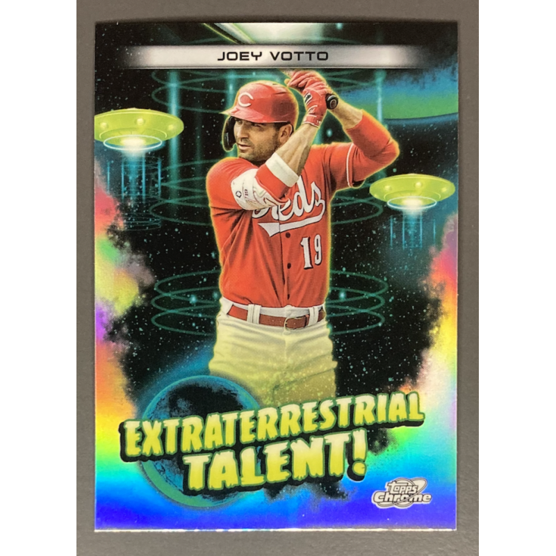 JOEY VOTTO 2023 TOPPS COSMIC CHROME EXTRATERRESTRIAL TALENT