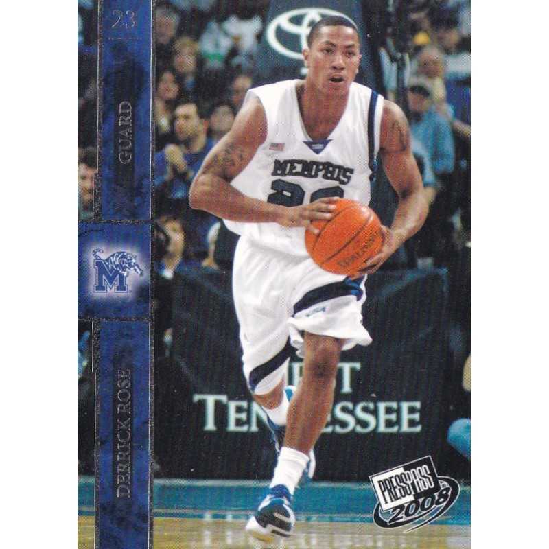 DERRICK ROSE 2008 PRESS PASS ROOKIE 29