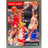 MICHAEL JORDAN / SCOTTIE PIPPEN 1992-93 Upper Deck Scoring threats 62