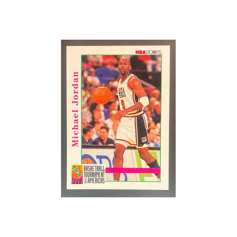 MICHAEL JORDAN 1992-93 Hoops USA tournament of the Americas - 341
