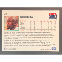 MICHAEL JORDAN 1992-93 Hoops USA tournament of the Americas - 341