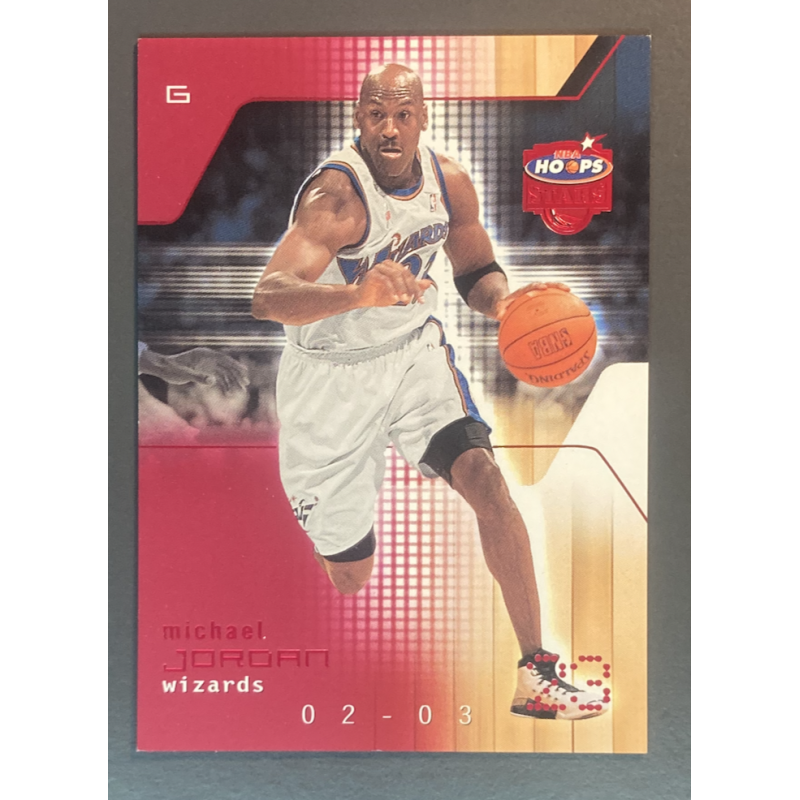 MICHAEL JORDAN 2002-03 Hoops Stars Red superstars - 23