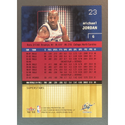 2002-03 MICHAEL JORDAN Hoops Stars Red 23