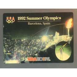 MICHAEL JORDAN 1992 Skybox NBA Hoops Summer Olympics Barcelona Dream Team Plastic Card