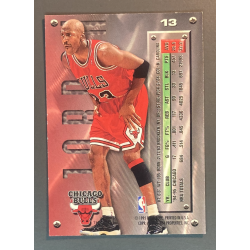 MICHAEL JORDAN 1995-96 Fleer Metal Spotlight - 13