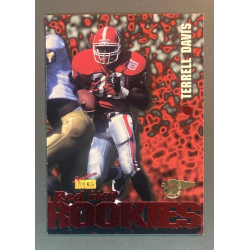 TERRELL DAVIS 1995 Signature Rookies Fame and Fortune Red Hot Rookies - R3