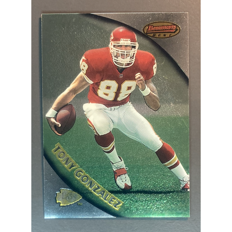 TONY GONZALEZ1997 Stadium Club Bowman's Best Rookie Previews - BBP4