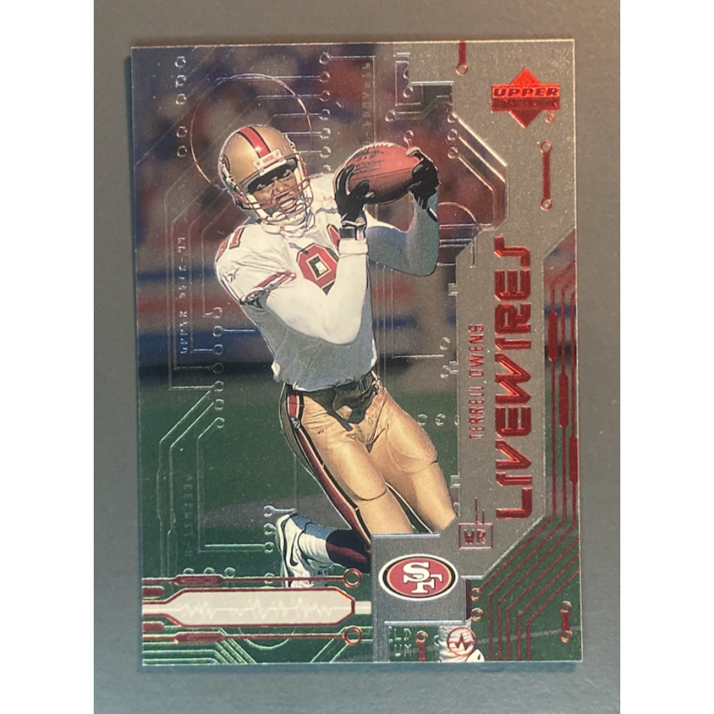 TERRELL OWENS 1999 Upper Deck LiveWires - L14