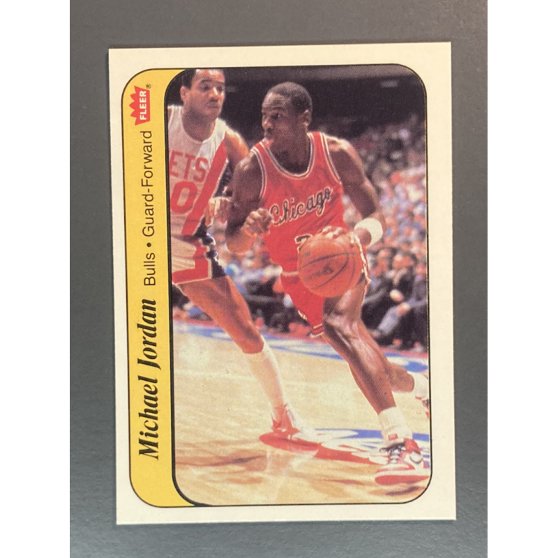MICHAEL JORDAN 1986-87 Fleer Stickers - 8