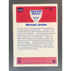 MICHAEL JORDAN 1986-87 Fleer Stickers - 8
