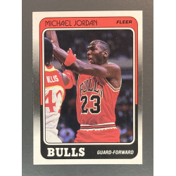 MICHAEL JORDAN 1988-89 Fleer 17 OF 132