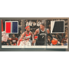 JOE JOHNSON / PAUL PIERCE 2014-15 Panini Preferred 1 on 1 patch booklet 03/25