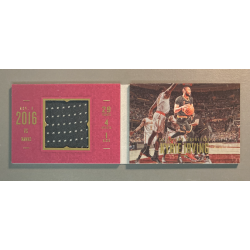 KYRIE IRVING 2016-17 Panini Preferred Stat Line booklet jersey 079/149