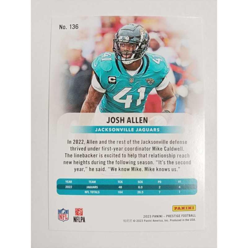 JOSH ALLEN 2023 PANINI PRESTIGE XTRA POINTS DIAMANT