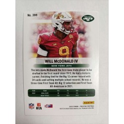 WILL MC DONALD IV 2023 PANINI PRESTIGE XTRA POINTS DIAMANT RC