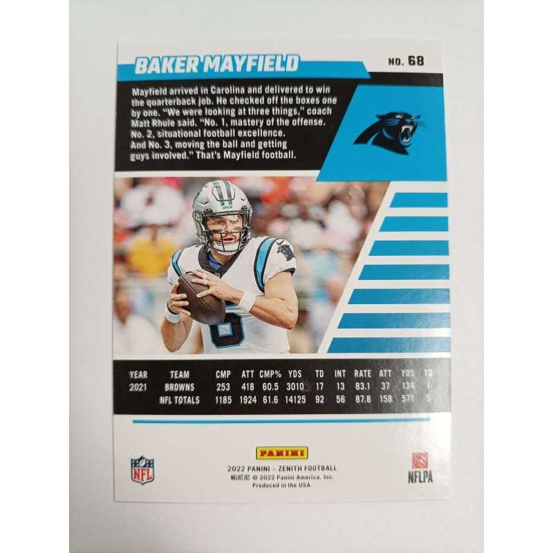 BAKER MAYFIELD 2022 PANINI ZENITH GOLD 031/100