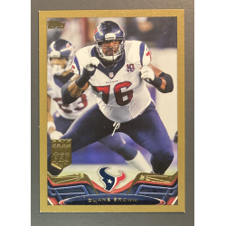 DUANE BROWN 2013 TOPPS GOLD 1598/2013