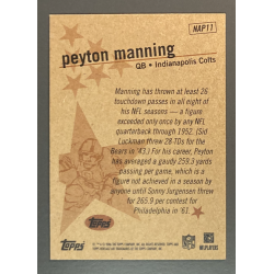 PEYTON MANNING 2006 TOPPS HERITAGE NEW AGE PERFORMERS