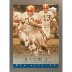 JIM BROWN 2000 UPPER DECK NFL LEGENDS - 11