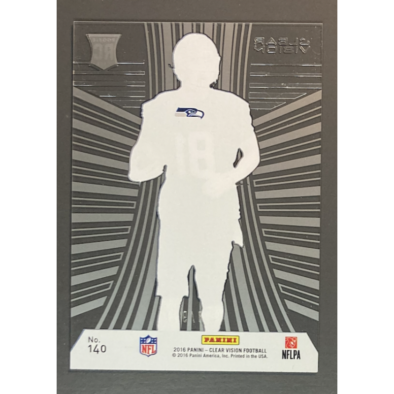 NICK VANNETT 2016 PANINI CLEAR VISION ROOKIE 948/999
