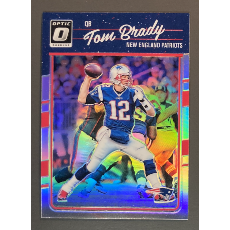 TOM BRADY 2016 DONRUSS OPTIC PRIZM - 62
