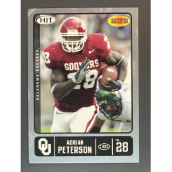 ADRIAN PETERSON 2007 SAGE HIT HYPE SILVER - 3