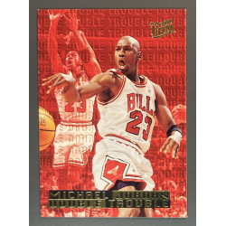 MICHAEL JORDAN 1995-96 Fleer Ultra Double Trouble - 3