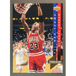 MICHAEL JORDAN 1993-94 Upper Deck All-NBA teams checklist - AN15