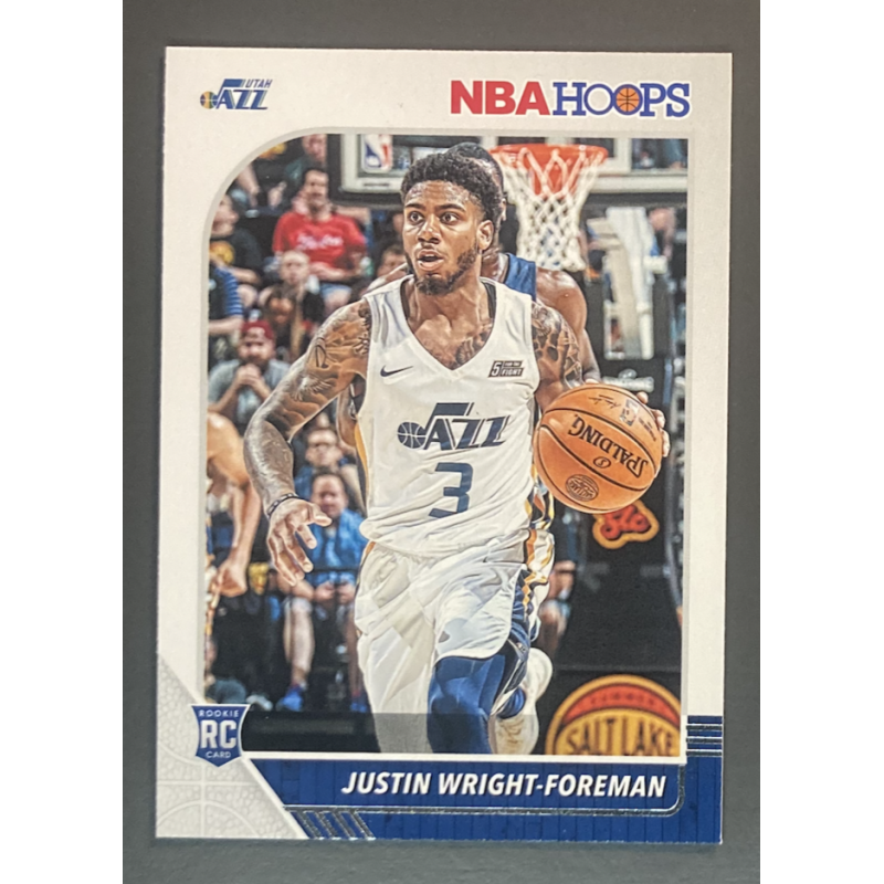 JUSTIN WRIGHT-FOREMAN 2019-20 Hoops rookie - 256