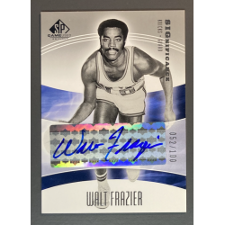 WALT FRAZIER 2003-04 SP Game Used Significance Autograph 052/100