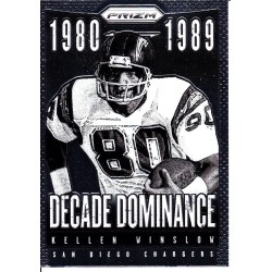 KELLEN WINSLOW 2013 PANINI PRIZM " DECADE DOMINANCE "