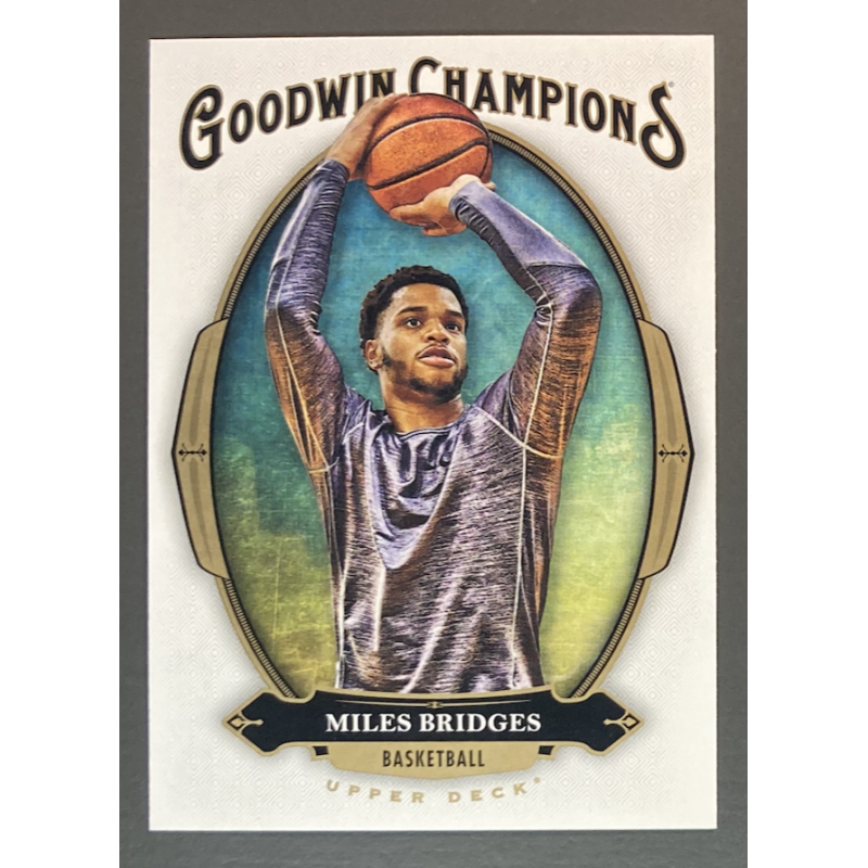 MILES BRIDGES 2020 Upper Deck Goodwin Champions - 48