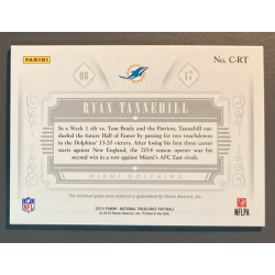 RYAN TANNEHILL 2015 PANINI NATIONAL TREASURES NFL COLOSSAL JERSEY 48/99