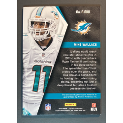 MIKE WALLACE 2014 PANINI CERTIFIED NFL FABRIC OF THE GAME JERSEY 41/99