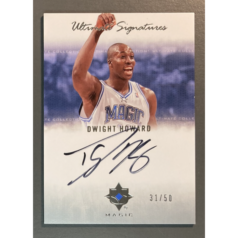 DWIGHT HOWARD 2007-08 Ultimate Collection NBA Signatures 31/50
