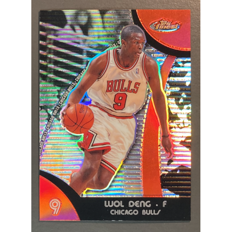 carte nba LUOL DENG 2007-08 Topps Finest NBA Refractor - 27