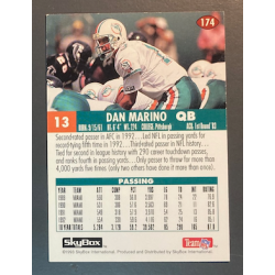 NFL card Dan Marino 1993 Skybox - 174