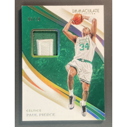 PAUL PIERCE 2019-20 Panini Immaculate Collection Swatches Gold Patch 06/10
