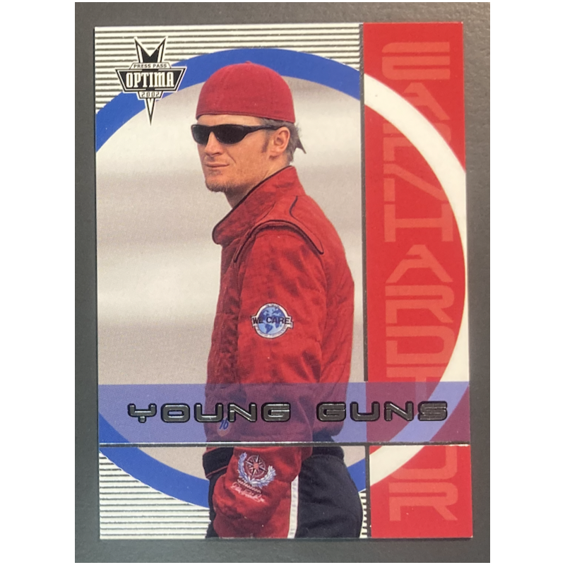 CARTE NASCAR DALE EARNHARDT Jr 2002 Press Pass Optima