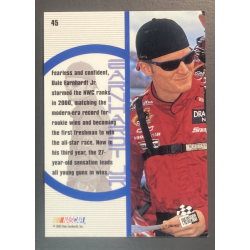 CARTE NASCAR DALE EARNHARDT Jr 2002 Press Pass Optima