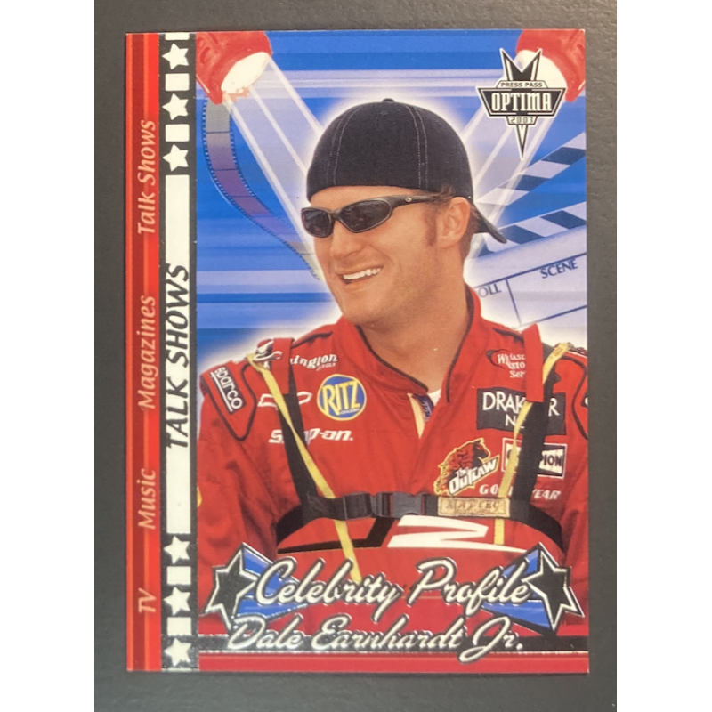 NASCAR DALE EARNDARDT Jr 2003 Press Pass Talk Shows G49 CARD